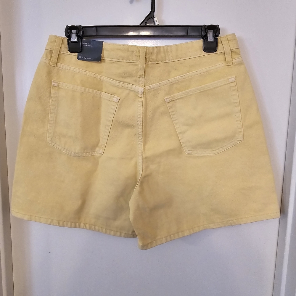 #446 Wild fable women's highest rise Bermuda jeans shorts - Picture 4 of 8